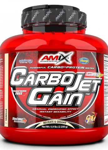 CarboJet Gain 2250 g /45 servings/ Vanilla Amix Nutrition (256777537)