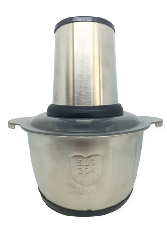 Комбайн кухонний блендер із металевою чашею подрібнювач м'ясорубка з двоярусним лезом електричний KE No Brand (271700671)