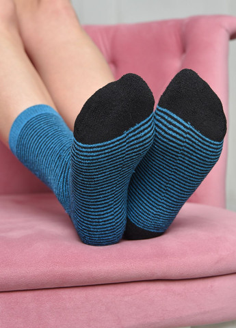 Шкарпетки махрові жіночі чорного кольору розмір 23-25(36-39) Let's Shop (275466462)