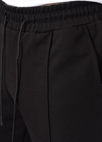 Спортивні штани чоловічі чорного кольору Let's Shop (277962772)