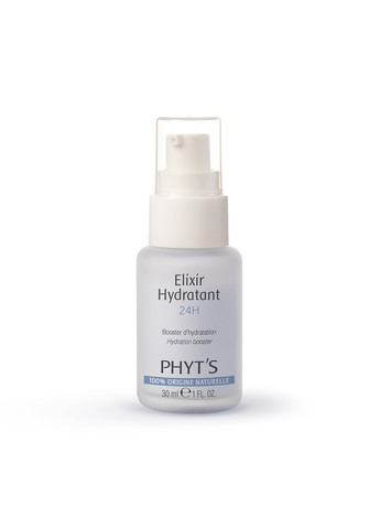 Сыворотка для интенсивного увлажнения всех типов кожи Élixir Hydratant 24H 30 мл Phyt's (276904735)