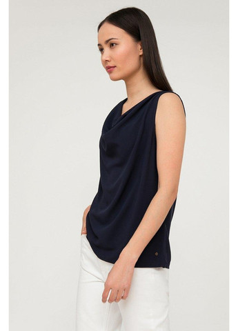 Темно-синяя летняя блуза s20-14015-101 Finn Flare