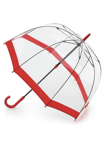 Женский механический зонт-трость Birdcage-1 L041 Red (Красный) Fulton (262449505)