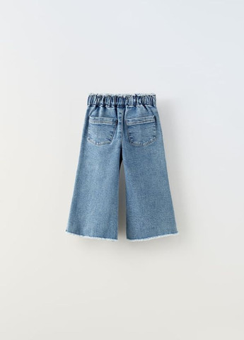 Голубые джинсы детские для девочки 4152/510 Zara