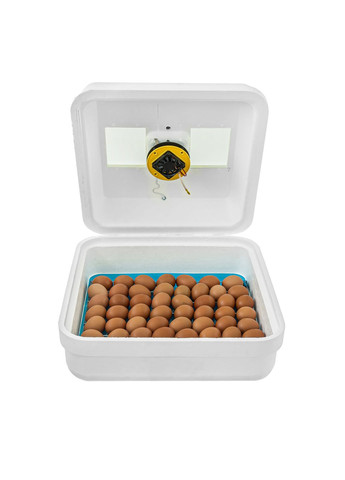 Інкубатор « Smart TURBO» на 70 яєць з керамічним нагрівачем (цифровий терморегулятор, вентилятор) Рябушка (277169063)