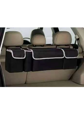 Автомобильный подвесной компактный органайзер на спинку сидения для багажника 90х25 см (474968-Prob) Светло-серая окантовка Unbranded (260517423)