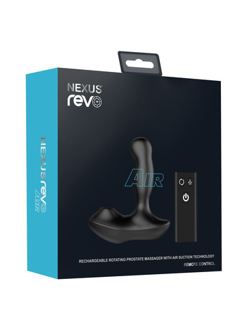 Массажер простаты Revo Air с вакуумным стимулятором промежности и вращающейся головкой Nexus (277236814)
