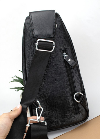 Мужской кожаный рюкзак Keizer 6603 черный на плечо (ремешок перестегивается) HandyCover (263428198)