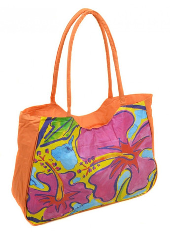 Женская оранжевая Летняя пляжная сумка /1330 orange Podium (277977854)