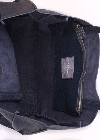 Високоякісна жіноча сумочка SOHO з натуральної шкіри синя PoolParty (262892047)