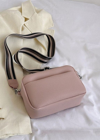 Жіноча сумка 9307 крос-боді рожева No Brand (276470429)