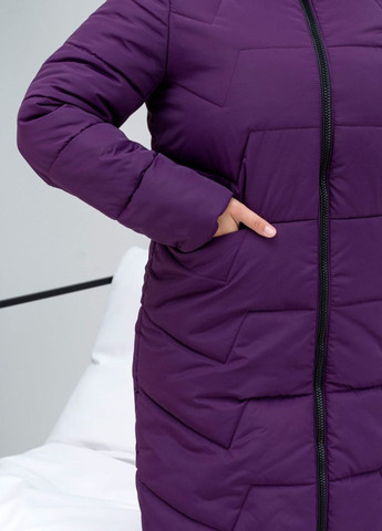 Бузкова зимня жіноча зимова куртка великого розміру SK