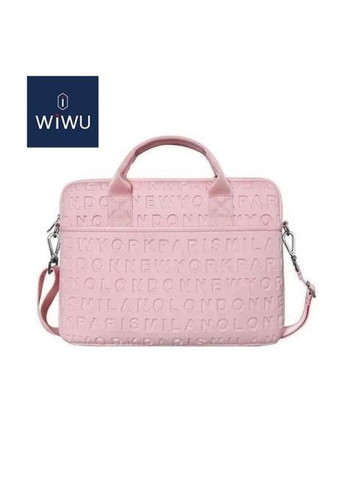 Рюкзак для ноутбука Laptop Slim 13.3'' 14.2'' (сумка, для макбука, оргнайзер) - Розовый WIWU vogue (266138810)