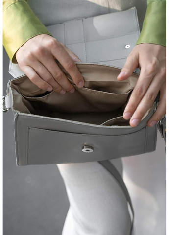 Женская кожаная сумка Ester серая TW-ESTER-GREY The Wings (263519060)