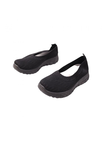 Туфлі жіночі чорні текстиль Fashion 76-23lk (259901336)
