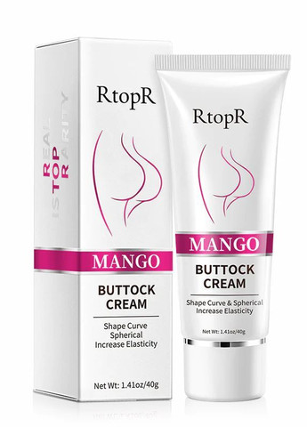 Крем для збільшення сідниць, знімає сидячу втому MANGO BUTTOCK CREAM 40 г RtopR (266140764)