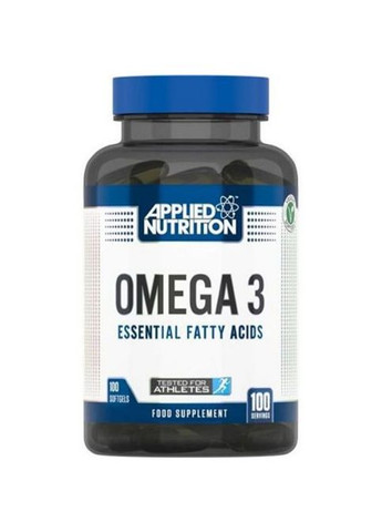 Omega 3 100 Softgels Applied Nutrition (261553626)