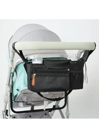 Органайзер сумка на ручку детской коляски компактный универсальный портативный полиэстер 16х31х10 см (475100-Prob) Unbranded (261562196)