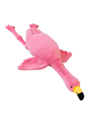 Большая игрушка обнимашка подушка антистресс длинный плюшевый фламинго для детей взрослых 70 см (476190-Prob) Розовый Unbranded (277159335)