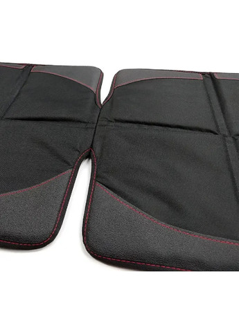 Захисний килимок чохол під дитяче автокрісло в машину автомобіль більш щільний 58х48х44 см (476000-Prob) Чорний з червоним Unbranded (275456648)