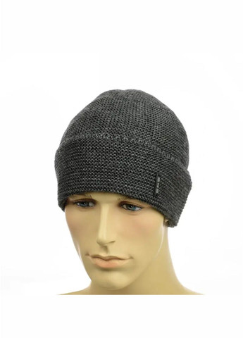Зимняя мужская шапка на флисе Lex No Brand чоловіча шапка на флісі (271838170)