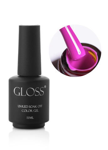 Гель-лак GLOSS 548 (розовый Bubblegum), 11 мл Gloss Company веселка (270013746)