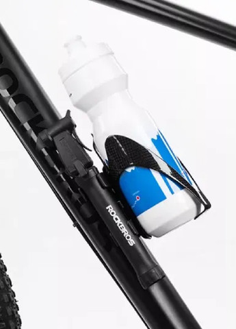 Міні насос велосипедний портативний компактний двонаправлений з голкою для м'яча кріпленням 21х2,7 см (474838-Prob) Unbranded (259963532)