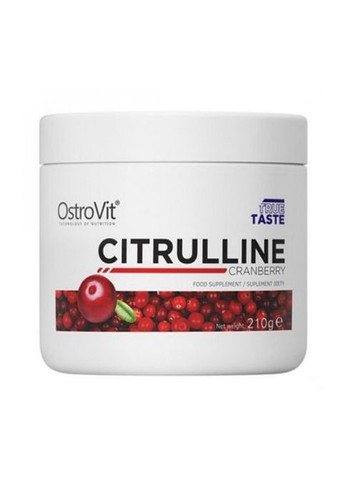 Citrulline 210 g /70 servings/ Cranberry Ostrovit (272488563)