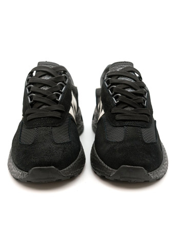 Чорні Осінні кросівки чоловічі black white, вьетнам adidas Retropy