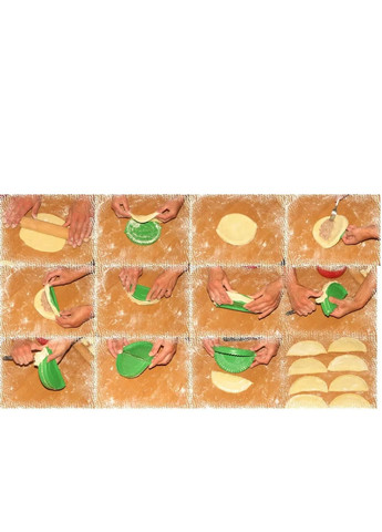 Комплект пельменница варенница и форма для приготовления чебуреков и пирожков ХЕАЗ (259728802)