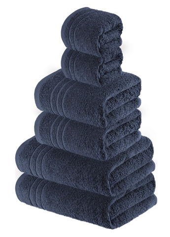 Livarno home полотенца (12 шт) темно-синий производство - Германия