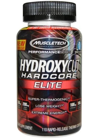 Hydroxycut Hardcore Elite 110 Caps Muscletech (257079478)