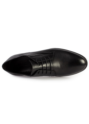Черные классические туфли мужские бренда 9200181_(1) Ikos на шнурках