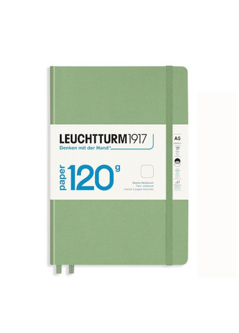 Блокнот 120G Edition, Середній, Sage, Лінія Leuchtturm1917 (269901178)