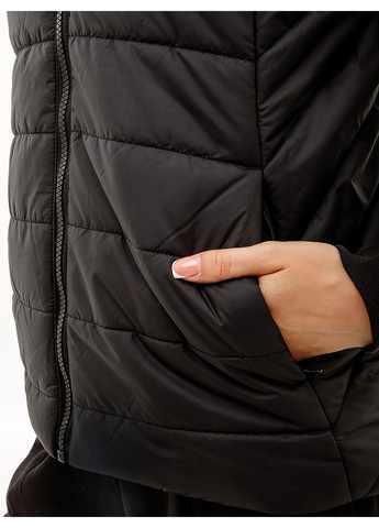 Черная демисезонная жилетка ess padded vest Puma