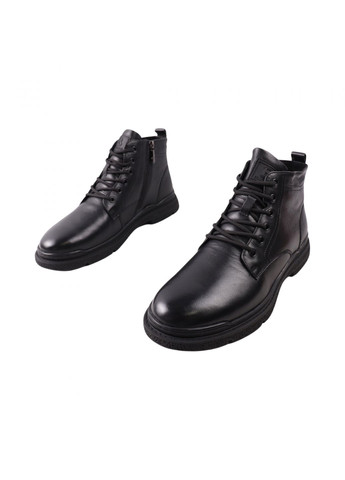 Черевики чоловічі чорні натуральна шкіра Berisstini 217-24ZHC (267024923)