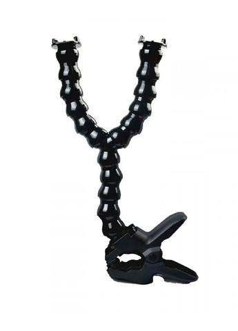 Подвійне кріплення затискач Jaws Flex Clamp щелепи з подвійним шарнірним виносом для екшн-камер (474036-Prob) Unbranded (257183794)