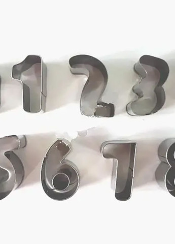 Вирубка кондитерська у формі цифр з нержавіючої сталі Kitchen Master (274060140)
