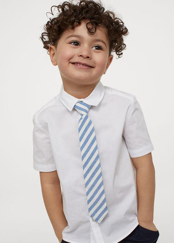 Краватка,білий-синій в смужку, H&M (258457268)