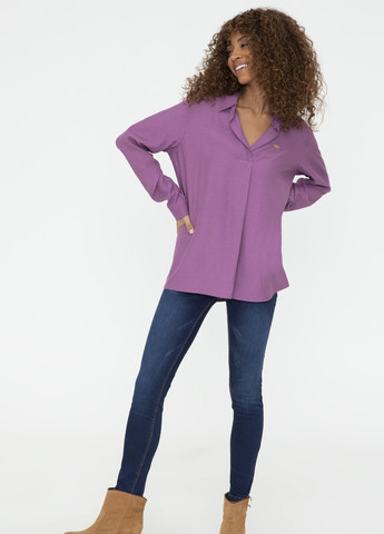 Фиолетовая рубашка U.S. Polo Assn.