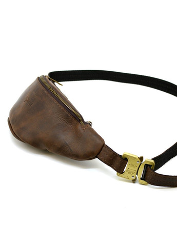 Кожаная коричневая сумка на пояс rc-3034-3md TARWA (272596956)