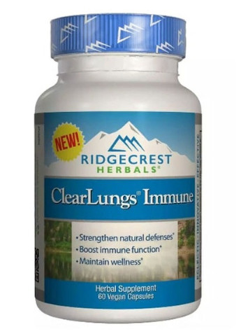 Clear Lungs Immune 60 Veg Caps RCH139 Ridgecrest Herbals (256724457)