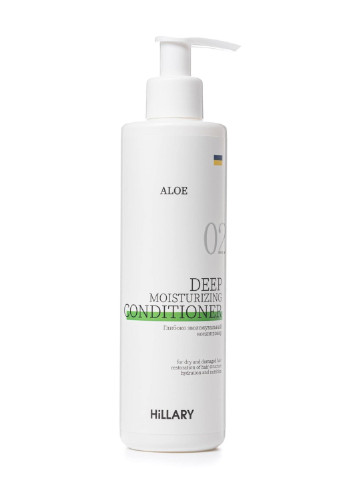 Набір для сухого типу волосся Aloe Deep Moisturizing with Thermal Protection Hillary (256639051)