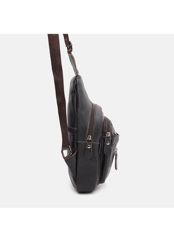 Чоловічий шкіряний рюзак K1223adark-brown Keizer (274535895)