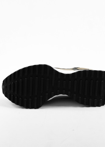 Світло-бежеві осінні кросівки жіночі візон-чорні Evromoda