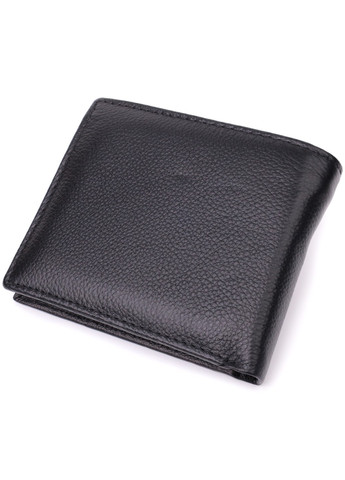 Стильный мужской кошелек из натуральной кожи 22457 Черный st leather (277980469)