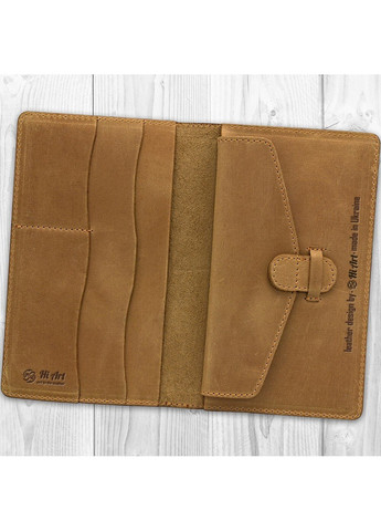 Кожаное портмоне Original PB-01-S17-1340-000 Рыжий Hi Art (268371656)