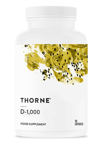 Вітамін D3 D-1000, 90 Capsules Thorne Research (260596951)