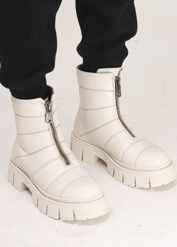 ботинки зимние бежевые кожаные ALTURA