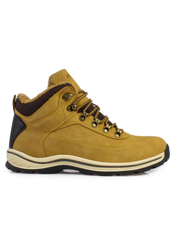 Коричневые зимние ботинки мужские бренда 9500035_(21) Stilli
